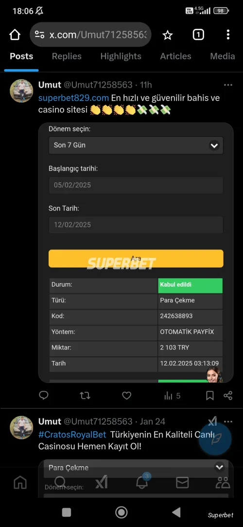 #Superbet #Galatasaray #Fenerbahçe #Beşiktaş
#SuperbetKazandirir