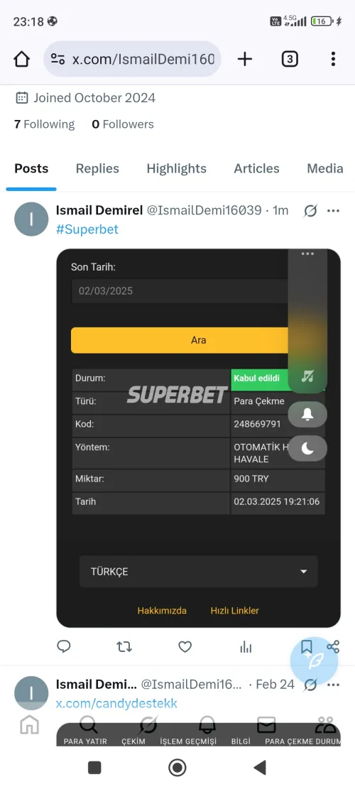 #Superbet #Galatasaray #Fenerbahçe #Beşiktaş
#SuperbetKazandirir