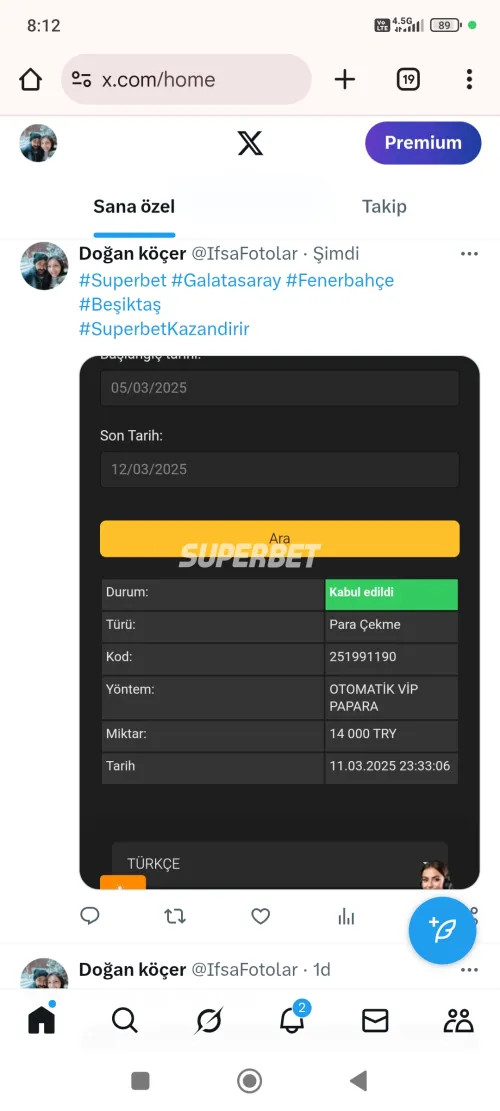 #Superbet #Galatasaray #Fenerbahçe #Beşiktaş
#SuperbetKazandirir