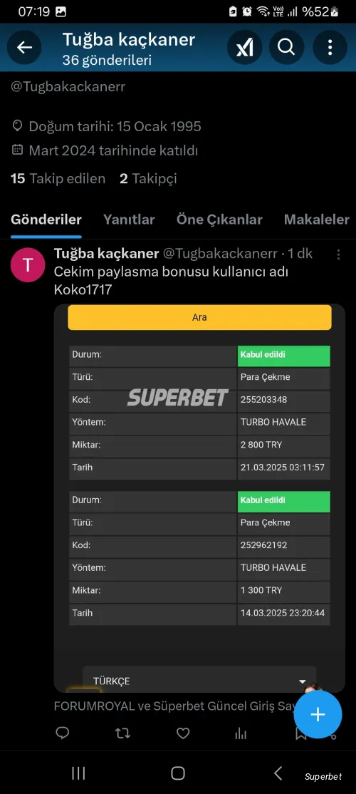 #Superbet #Galatasaray #Fenerbahçe #Beşiktaş
#SuperbetKazandirir cekim paylasma bonusu
