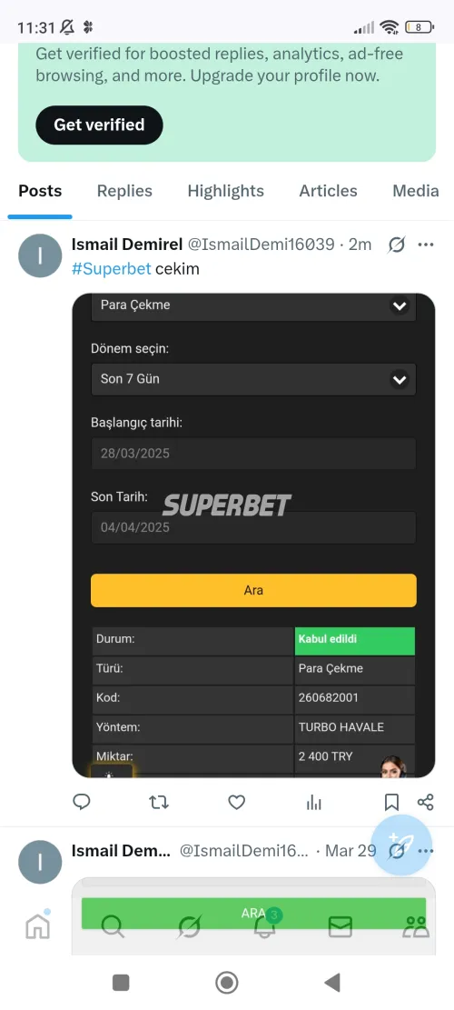#Superbet #Galatasaray #Fenerbahçe #Beşiktaş
#SuperbetKazandirir