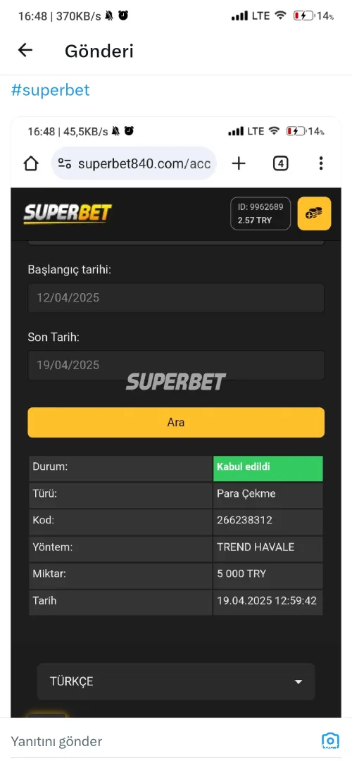 #Superbet #Galatasaray #Fenerbahçe #Beşiktaş
#SuperbetKazandirir