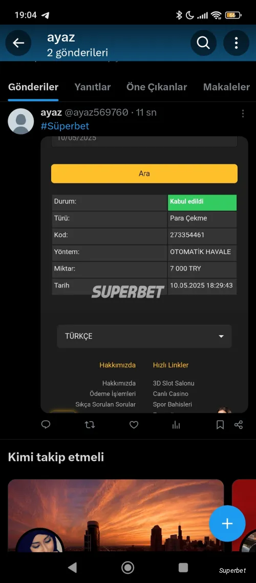#Superbet #Galatasaray #Fenerbahçe #Beşiktaş
#SuperbetKazandirir