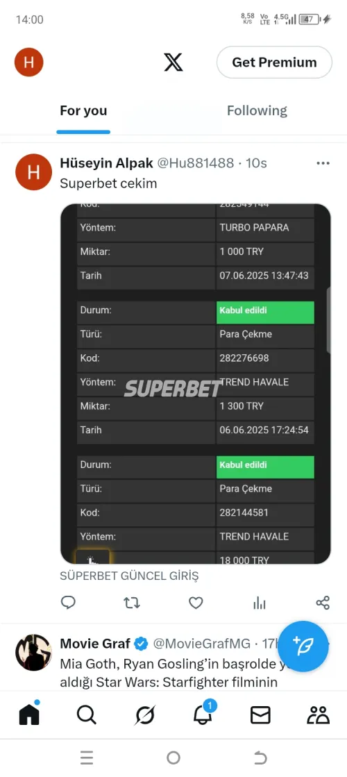#Superbet #Galatasaray #Fenerbahçe #Beşiktaş
#SuperbetKazandirir