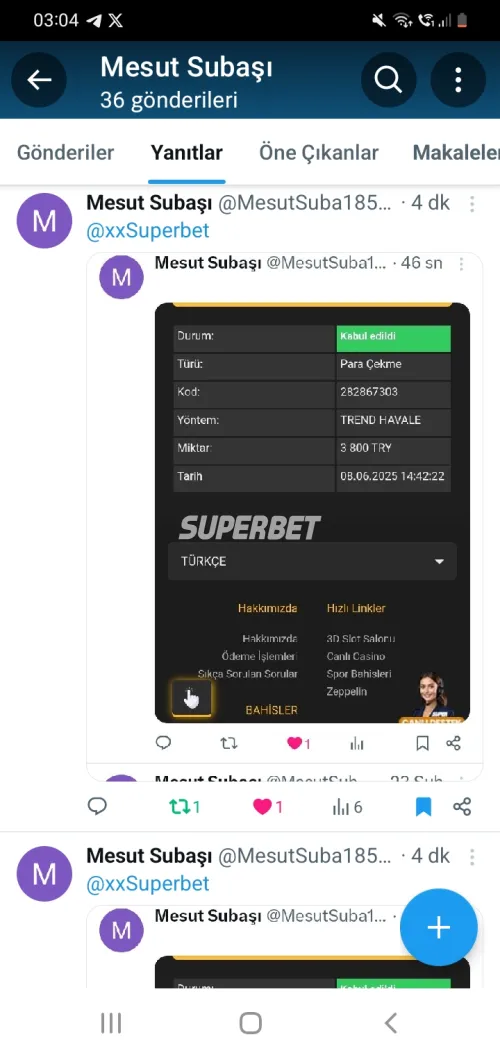 #Superbet #Galatasaray #Fenerbahçe #Beşiktaş
#SuperbetKazandirir